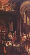 Carlo Saraceni The Birth of the Virgin (mk05) oil painting reproduction